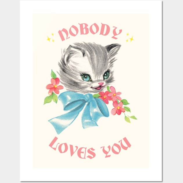 Nobody Loves You Wall Art by pelicanfly